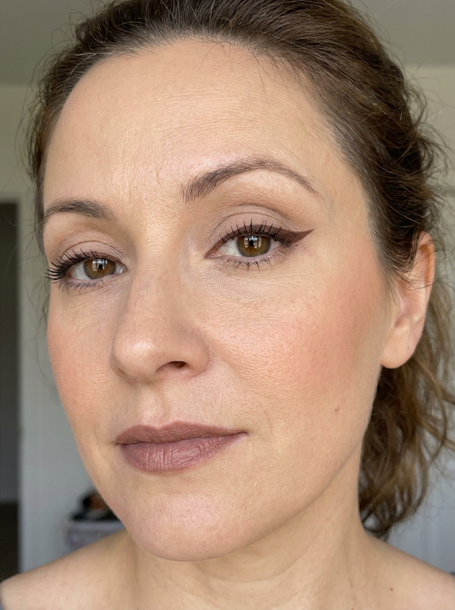 Chocolate Brown Wing als Herbst Makeup Ideen für braune Augen Inspiration 2026